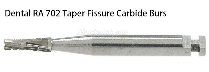 10Pcs RA 699 701 702 Burs Dental Latch-type Taper Fissure Carbide Bur